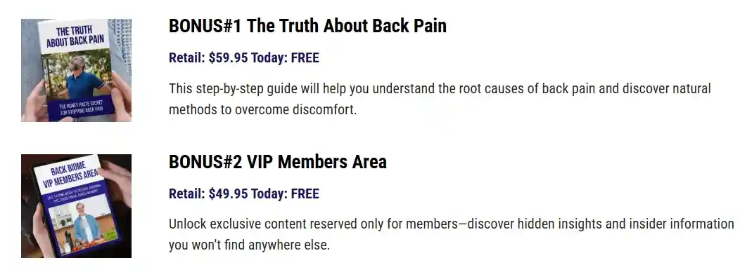 backbiome benefits backbiome order bonus